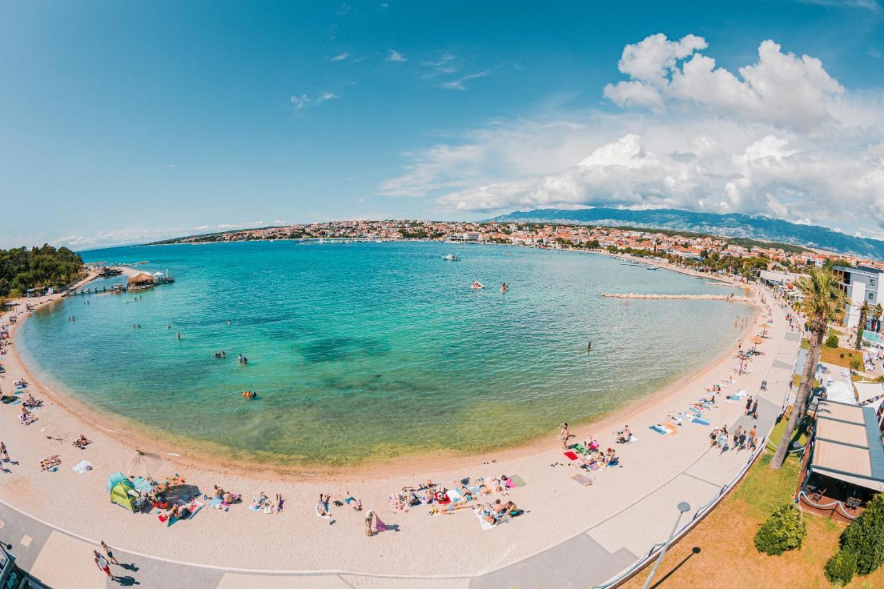 Kaneo Beach Hotel Novalja Dış mekan fotoğraf